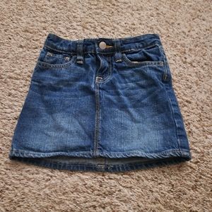 💜 Girls denim skirt size 5